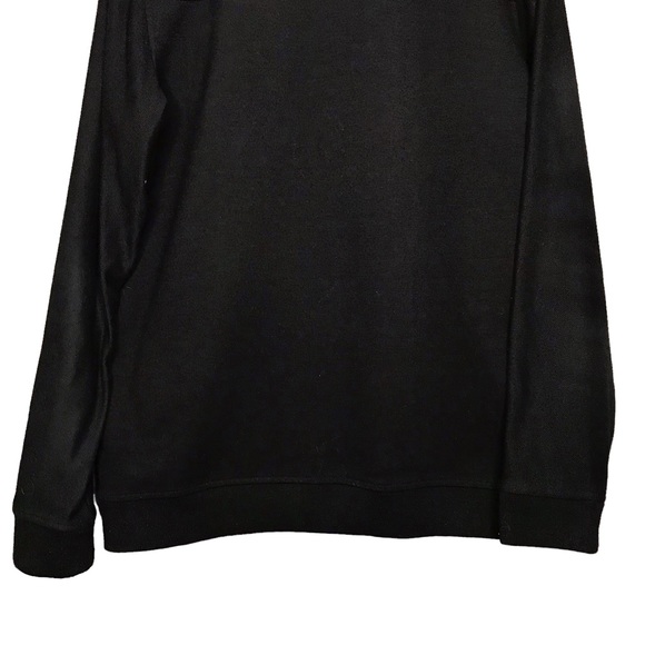 Ted Baker London Slim Fit 1/4 Zip Black Pullover Sweater Men's Large - Picture 11 of 13